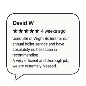 Isle of Wight Boilers - David W Review